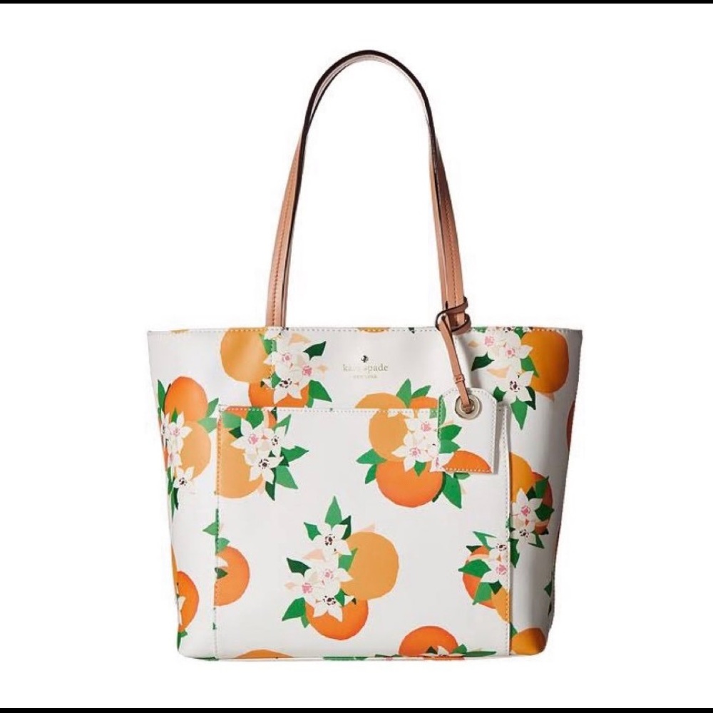 Kate Spade Harding Oranges Riley Tote